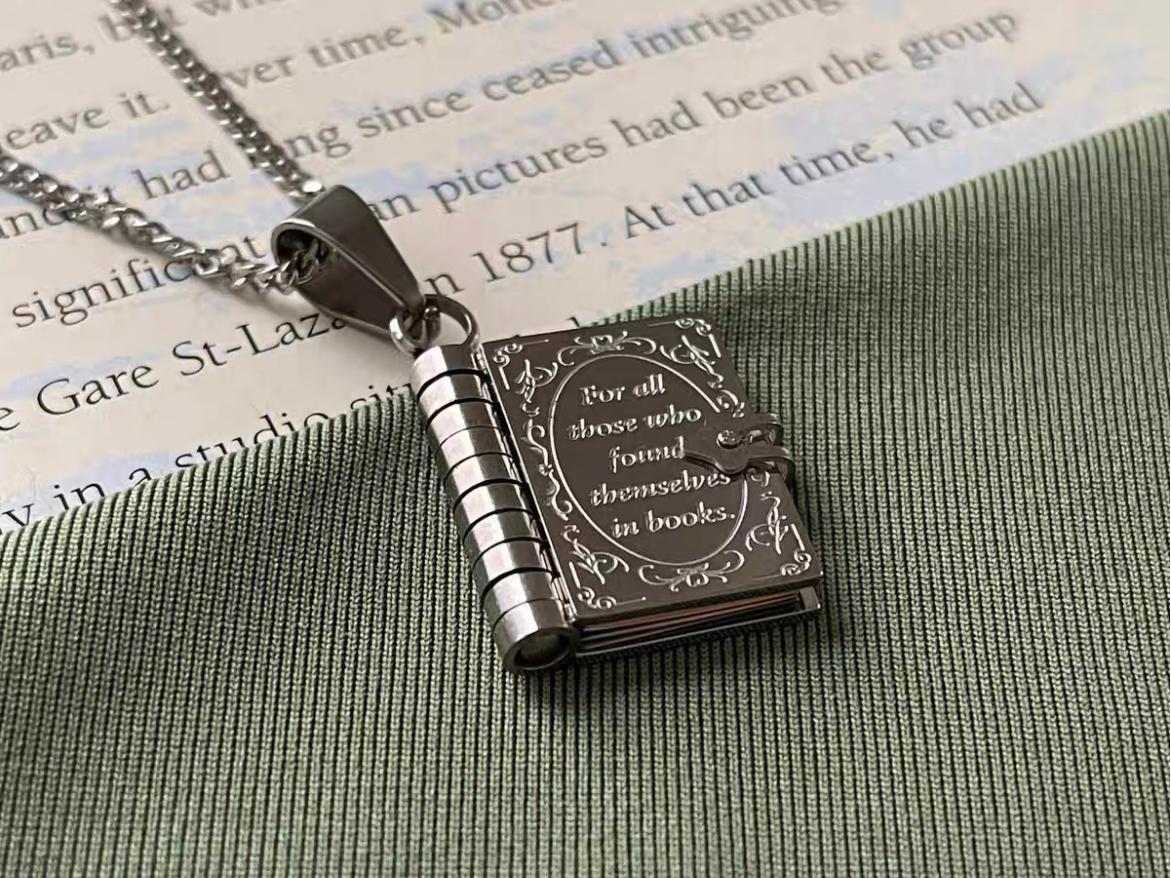 Book Lovers Necklace